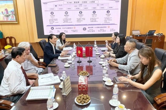 HUBT MỞ RỘNG HỢP TÁC VỚI TẬP ĐOÀN CÔNG NGHỆ NHẤT CAO (TRUNG QUỐC)